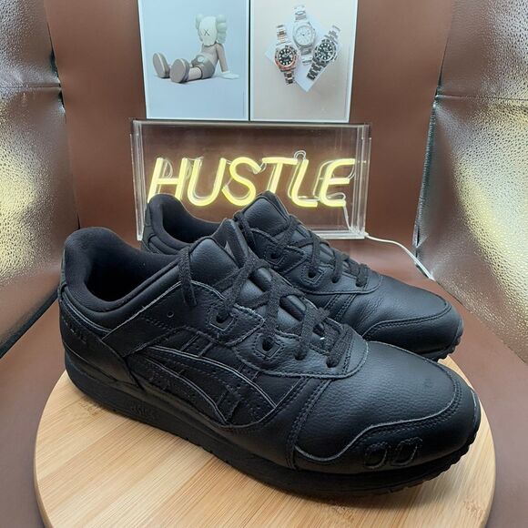 ASICS Men's Gel-Lyte III OG Black/Black Men’s Sz 11